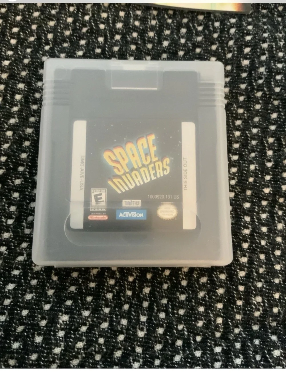 Space Invaders GameBoy Color CIB Nintendo Complete with Box & Inserts GBC Tested